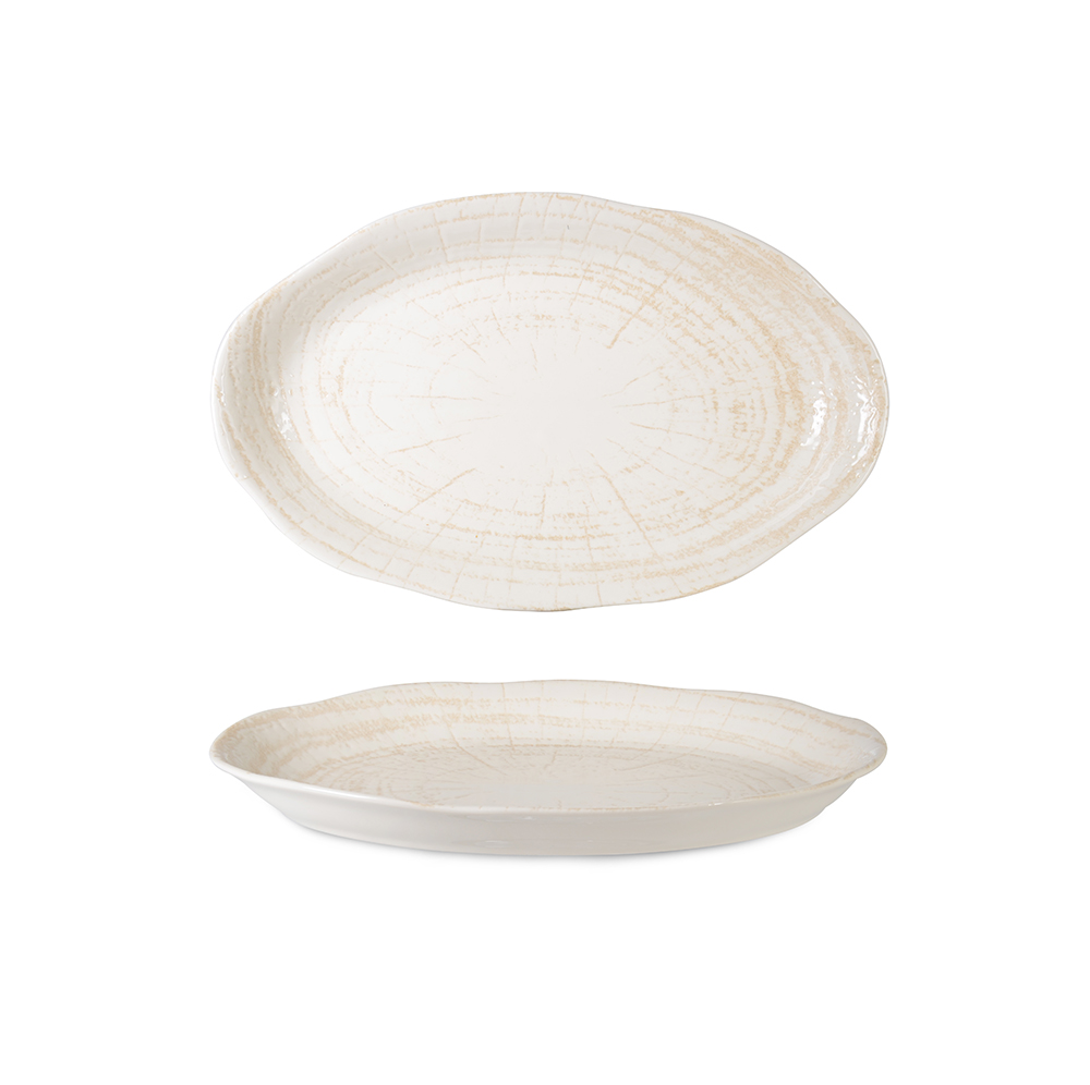 Kayla Paradiso Natural Oval Plate